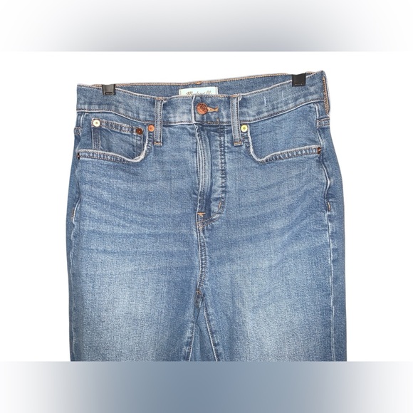 Madewell The Perfect VintageCrop Jean In Gooding Wash Size 26 - Picture 3 of 8